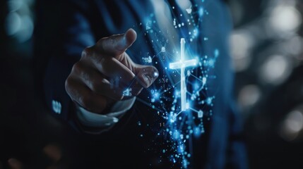 Digital Cross & Faith