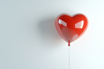 Heart-Shaped Balloon: A Simple Celebration