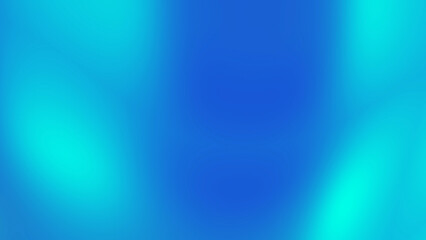 Blue gradient background, light turquoise edges