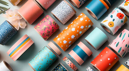 Colorful Washi Tapes for Bullet Journaling: Separating Creativity from Chaos