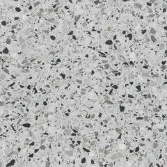 Natural Grey Terrazo Marble Stone