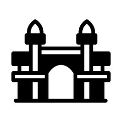 gate of india glyph style