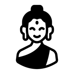 buddha glyph style