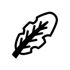 banana leaf glyph style