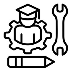 Vocational Training Icon