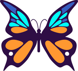 Colorful Butterfly Illustration