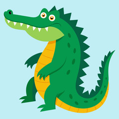 cartoon dragon with a gift