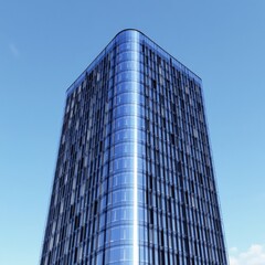 Fototapeta premium Modern Corporate Glass Building