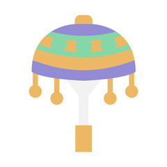 umbrella flat style