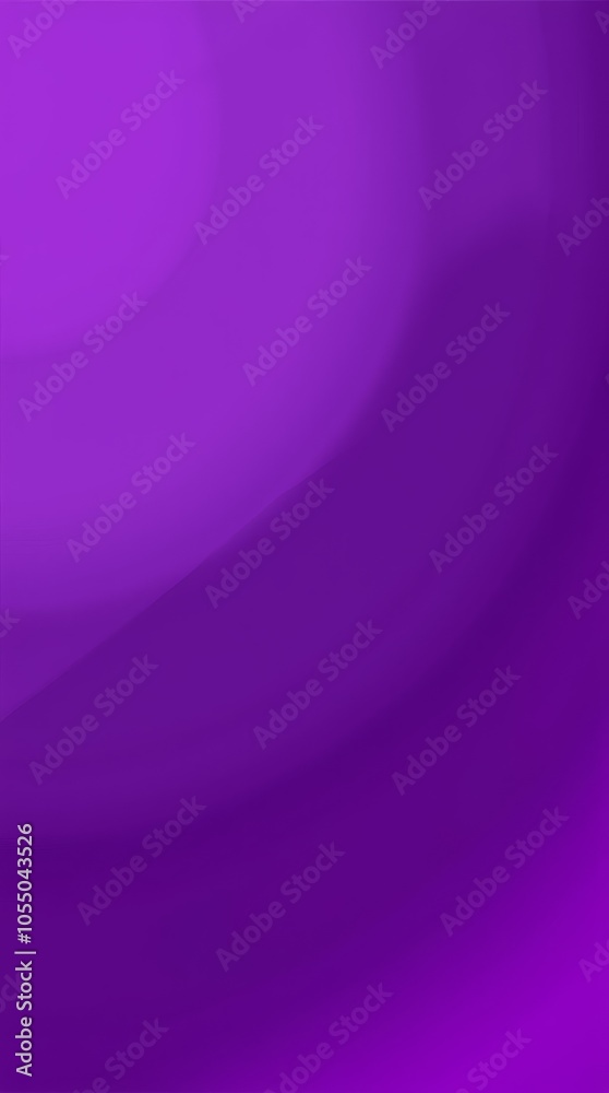 Poster Smooth purple gradient with soft curves, creating a calming and elegant abstract background