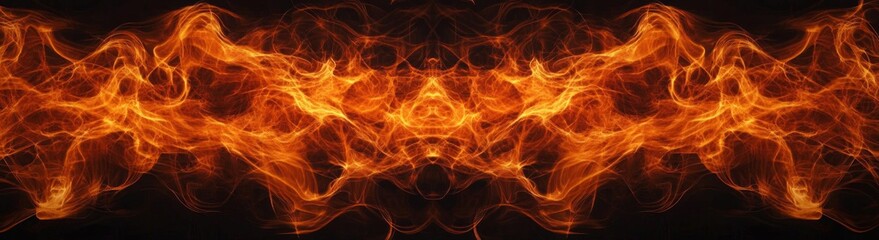 Fototapeta premium Abstract Fiery Patterns