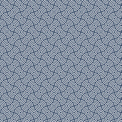 Obraz premium Abstract seamless pattern with circles. Vector illustration for your design.