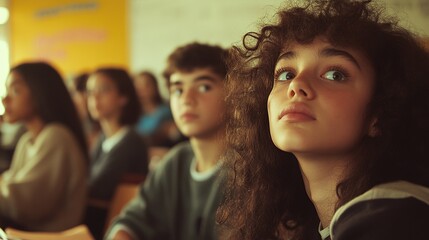Engaged Students in Classroom Setting
