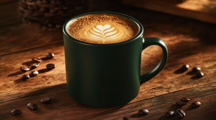 The Coffee Mug with Latte