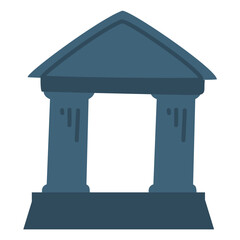 bank icon for illustration and design graphic