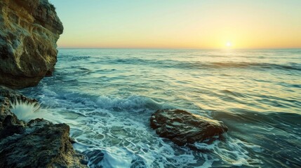 Sunrise over the Ocean