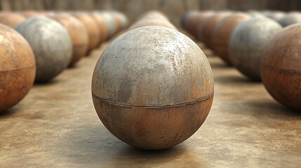 Realistic Background Image Featuring Random Objects and Nouns for Creative Projects and Designs