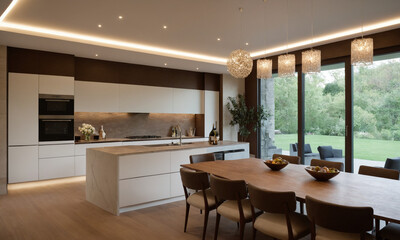 전원주택 럭셔리주방 풀펜션 고급형 주방인테리어