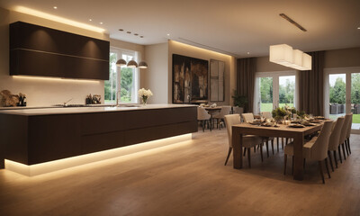 전원주택 럭셔리주방 풀펜션 고급형 주방인테리어