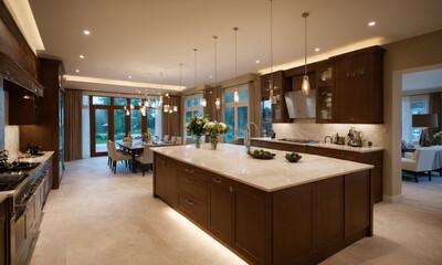 전원주택 럭셔리주방 풀펜션 고급형 주방인테리어