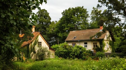 Charming Cottage Nestled in Lush Greenery