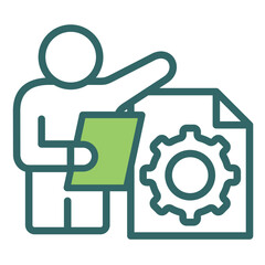 Obraz premium Project Management Icon