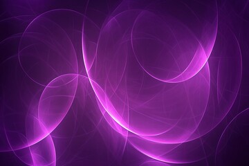 Abstract purple glowing circles on a dark background.