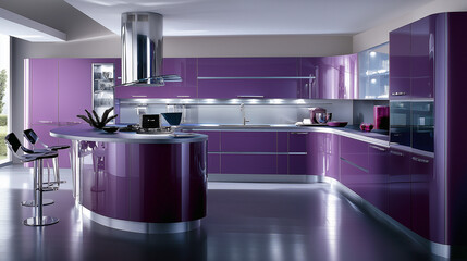 Beautiful Luxury Kitchen: Elegant Design, High-End Appliances, and Premium Materials for a Stylish and Functional Culinary Space