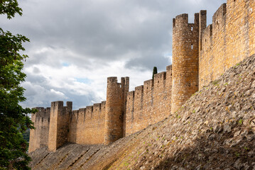 Medieval castle of the order of the templar in Tomar © imagoDens