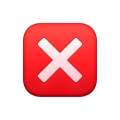 Obraz premium Cross Mark 