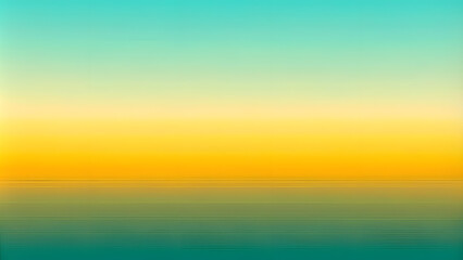 Obraz premium Mint Green to Golden Yellow Gradient with Warm Light. Perfect for: Spring Festivals, Easter, Sunny Gatherings