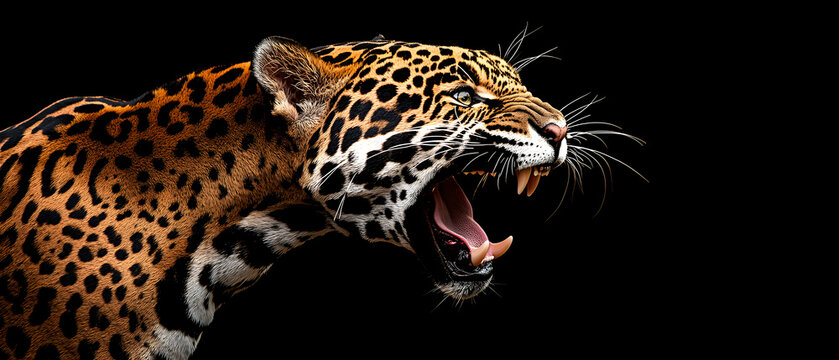 jaguar roaring picture
