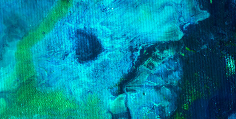Fototapeta premium Eclectic and Expressive Painted Dreamscape: A Vivid Tapestry of Colors and Abstract Forms