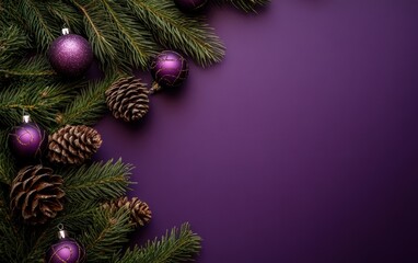 christmass purple background 