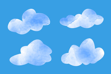 drawing of clouds with a drawing of a blue sky with a drawing of a blue sky.