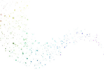 背景素材_ホログラム_星