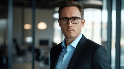 Fototapeta premium The Confident Business Professional