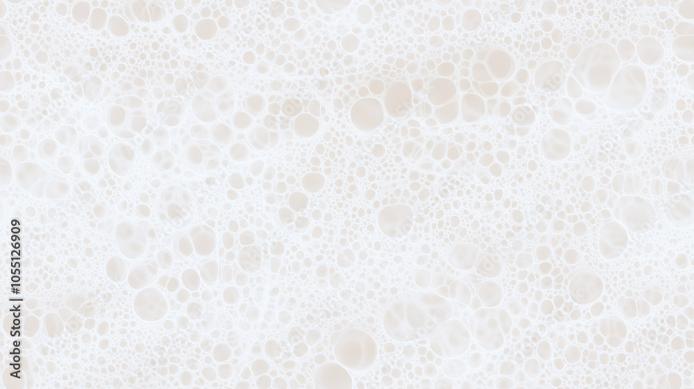 Wall mural seamless pattern of delicate interconnected dots with a pale background