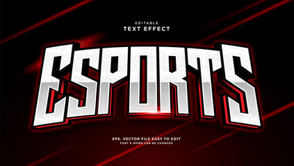 Esport 3d editable text effect © Hiemstra