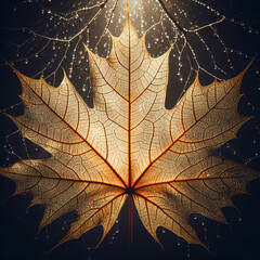 maple leaves