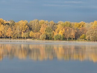 landscape, autumn landscape, urban landscape