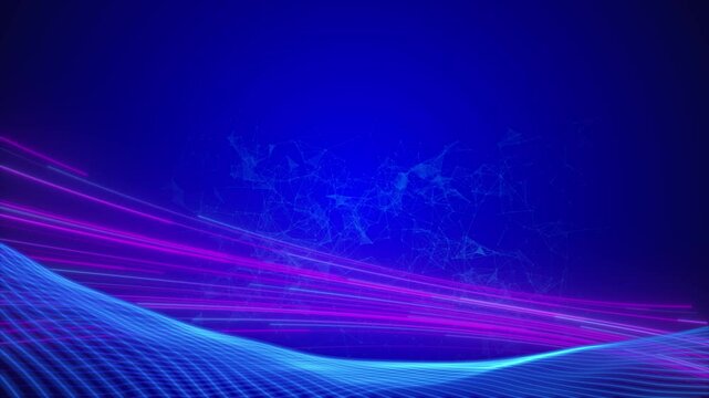 Animation backgroud abstract Concept Digital Technology