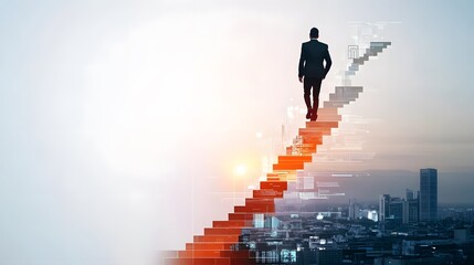 Climbing the ladder of success in business