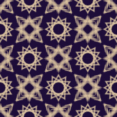 Ethnic seamless geometric ikat pattern, native pattern