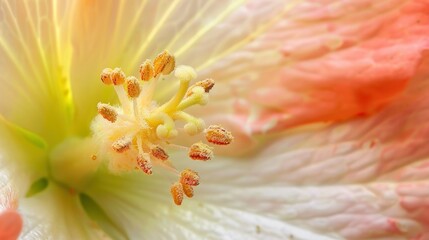 Fototapeta premium Close-up of a Delicate Flower