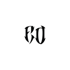 EO monogram logo design letter text name symbol monochrome logotype alphabet character simple logo