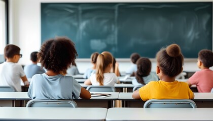 a digital classroom with students attending virtually