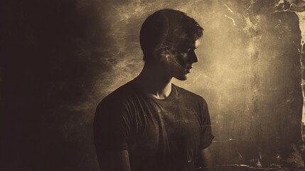 Haunting Vintage Backdrop: Dark, Eerie, and Timeless