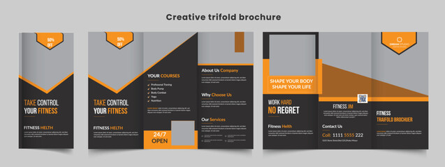 Professional Tri fold Brochure Design Template