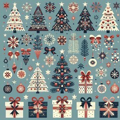 christmas tree pattern